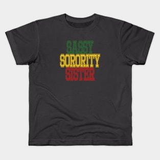 Sassy Sorority Sister Kids T-Shirt